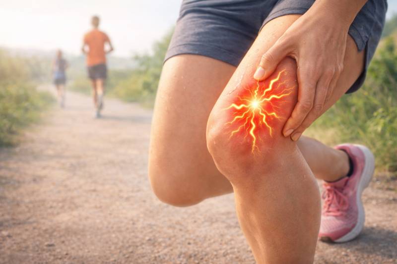 une douleur latérale lors d'un jogging : le syndrome de l'essuie glace au genou