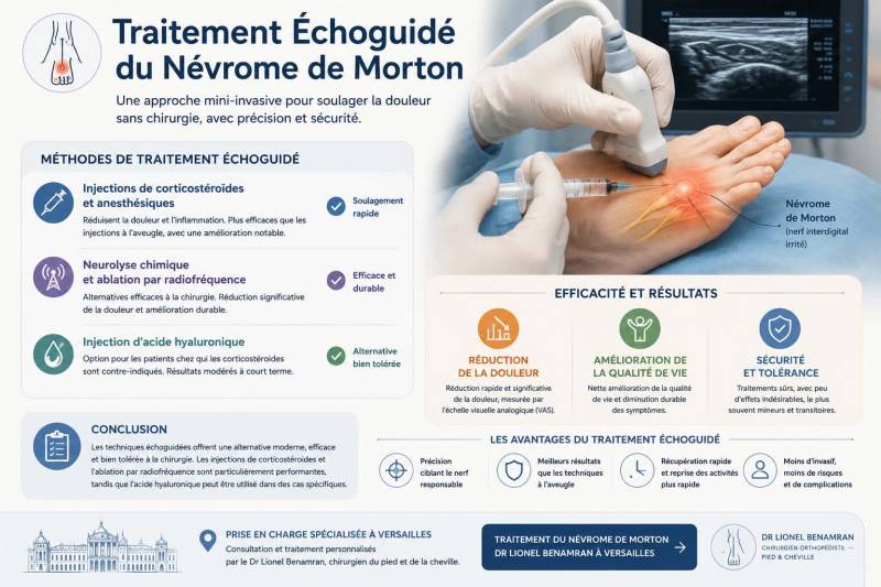 Morton : traitement médical avant la chirurgie
