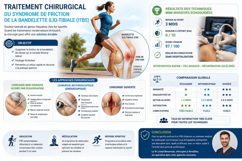 traitement du syndrome de l'essuie glace par echo chirurgie