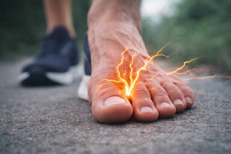  marche avec un névrome de Morton