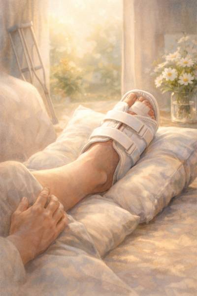 plus d'immobilisation grace à l'échochirurgie